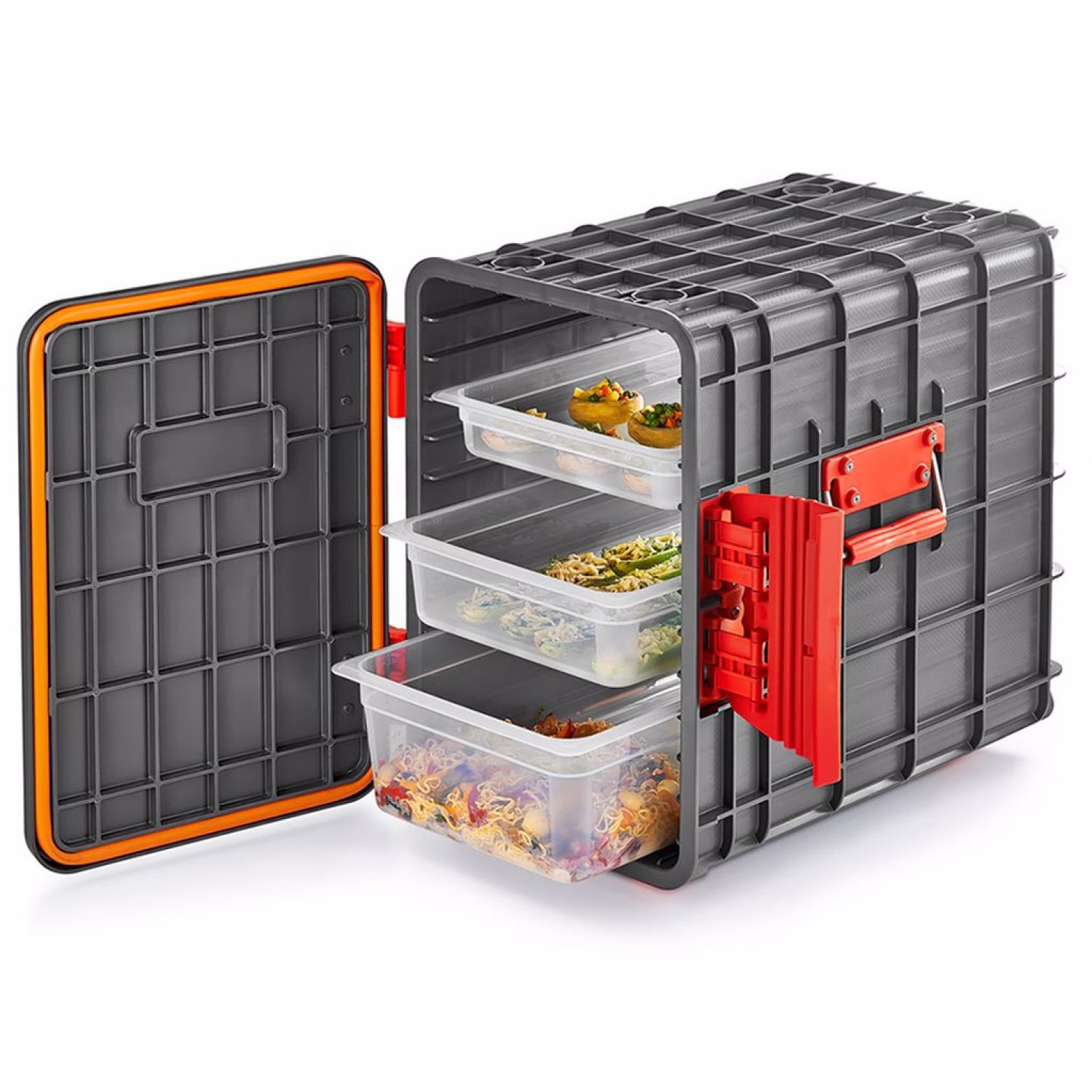 GN 1/1 CARRY Box - G 600 60 Lt - 2028 Oz - Black FZCJ