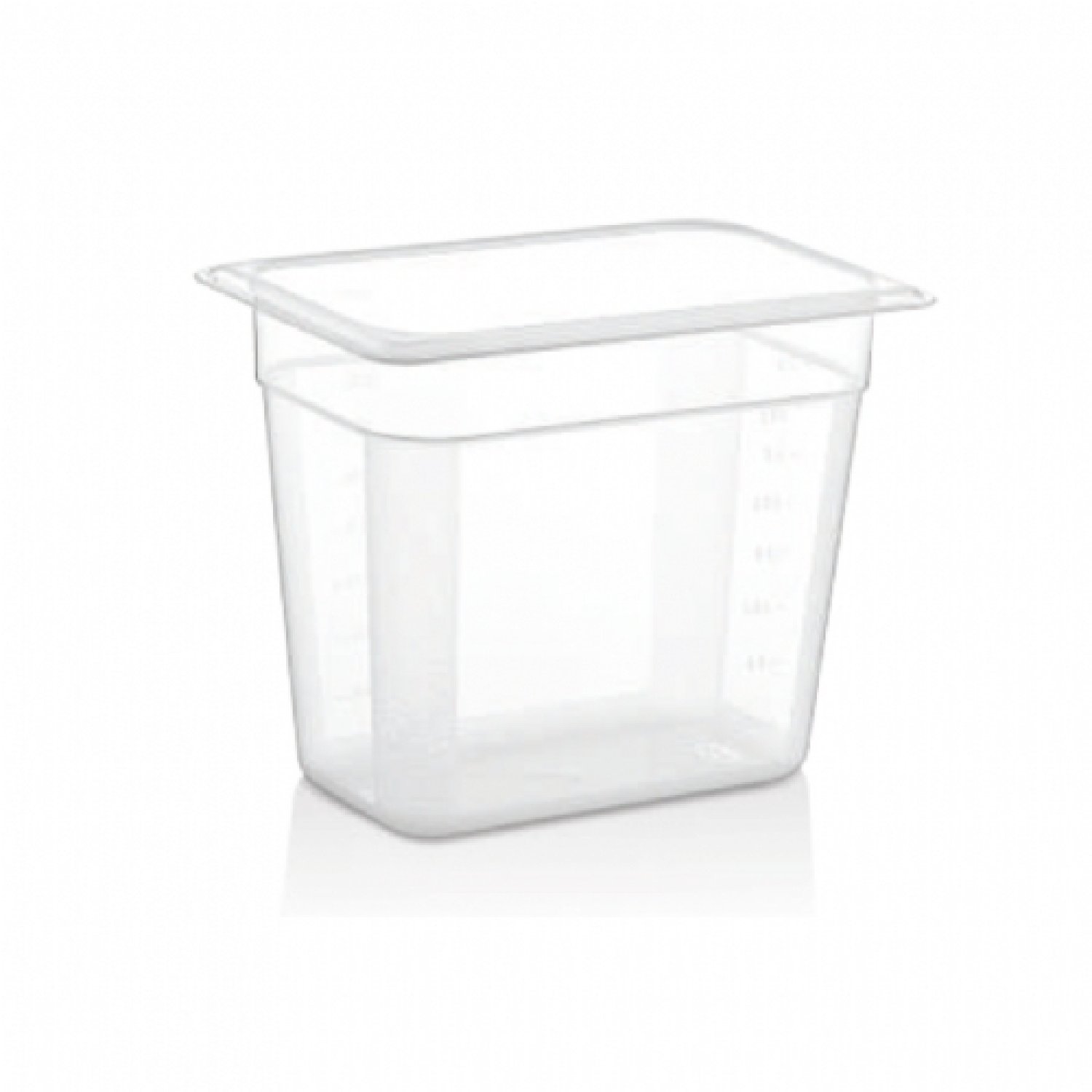 GN PP CONTAINER 200 mm 4,5 Lt - 152 Oz - GNPP-14200 - Black 49MD