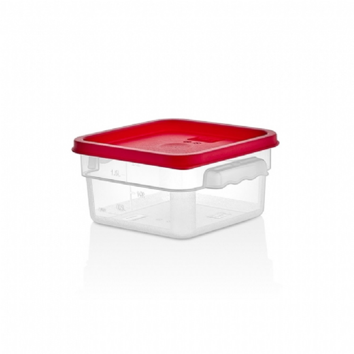 Square Container -  GSPP-2 - 1.9 Lt - 64 Oz - Clear YJGS