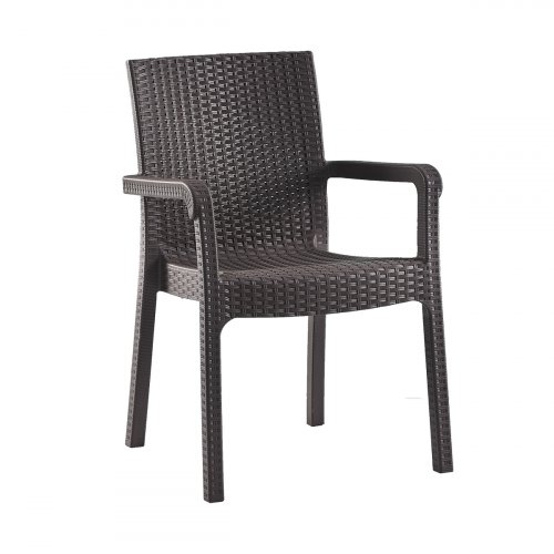 HK-700 ARMCHAIR RATTAN - White