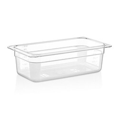 GN PC CONTAINERS 100 mm 3 Lt - 101 Oz - GNP-13100 - Clear