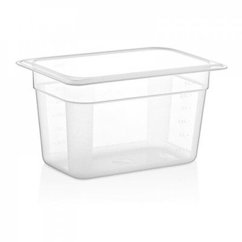 GN PC CONTAINERS 200 mm 4,5 Lt - 152 Oz - GNP-14200 - Black