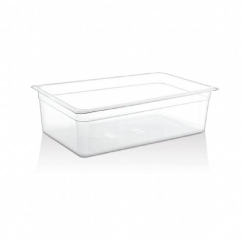 GN PP CONTAINER 100 mm 5 Lt - 169 Oz - GNPP-12100 - Clear