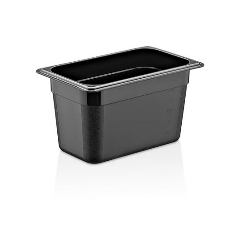 GN PP CONTAINER 200 mm 11 Lt - 371 Oz - GNPP-12200 - Black