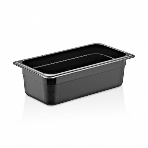 GN PP CONTAINER 65 mm 0,50 Lt - 17 Oz - GNPP-1965 - Black