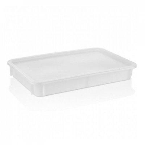  Pizza Dough Box - 600 x 400 x 75 mm - GPHPE-75 - White